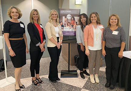 Photo of Women in Banking Conference attendees.